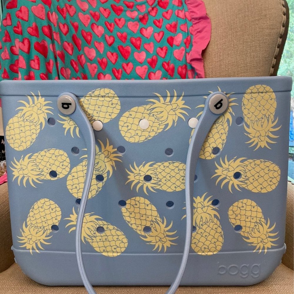 Large Pineapple Bogg Bag